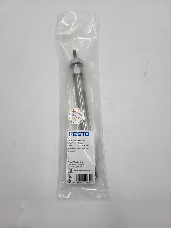 FESTO DSNU-16-100-PPV-A standards based cylinder M5 ports, M6 Rod Thread, 16mm Piston dia, 100mm Stroke *new*