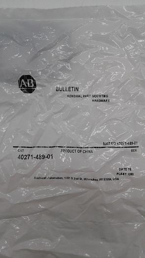 Allen-Bradley Bulletin Renewal Part Mounting Hardware 40271-489-01