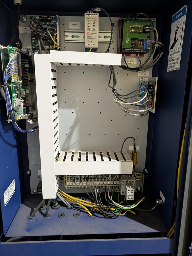 Used Landtech Q300 stretch wrapper