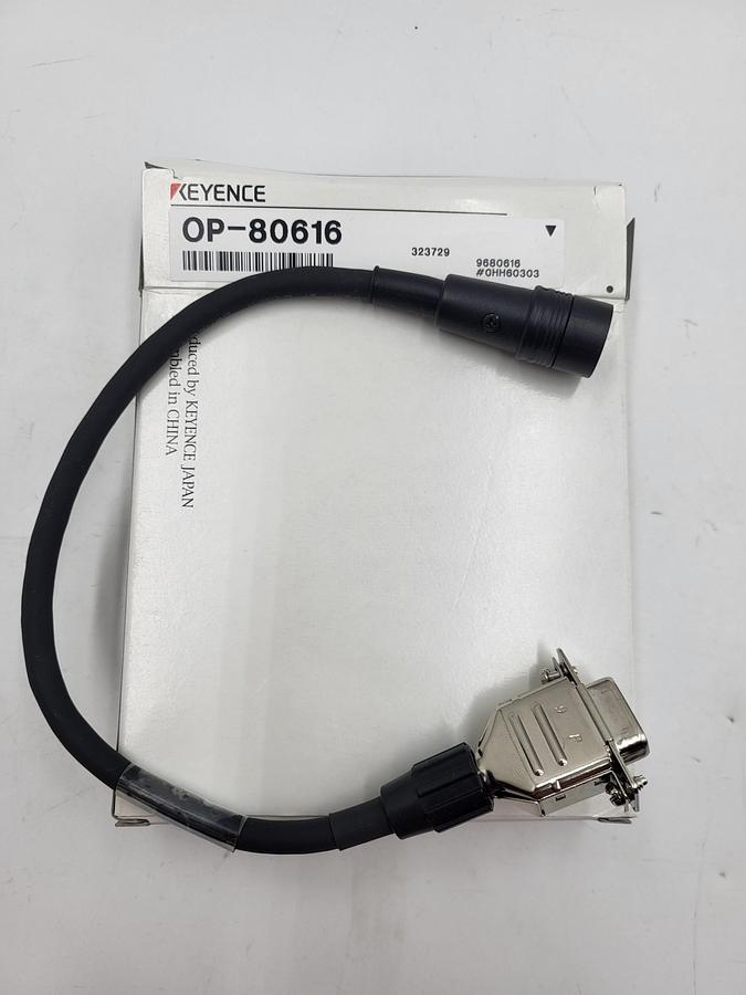 KEYENCE OP-80616 9 PIN CABLE *IN BOX*