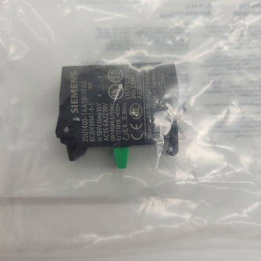 Siemens Contact Module 3SU1400-1AA10-1BA0