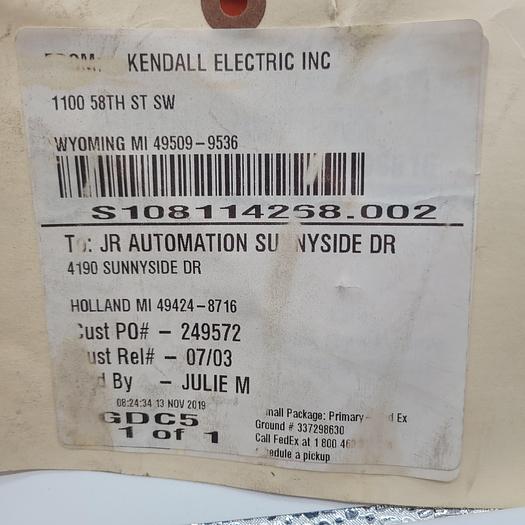Used Kendall Electric S 108114268.002