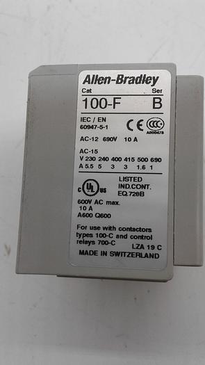 Used Allen-Bradley 100-F B A22