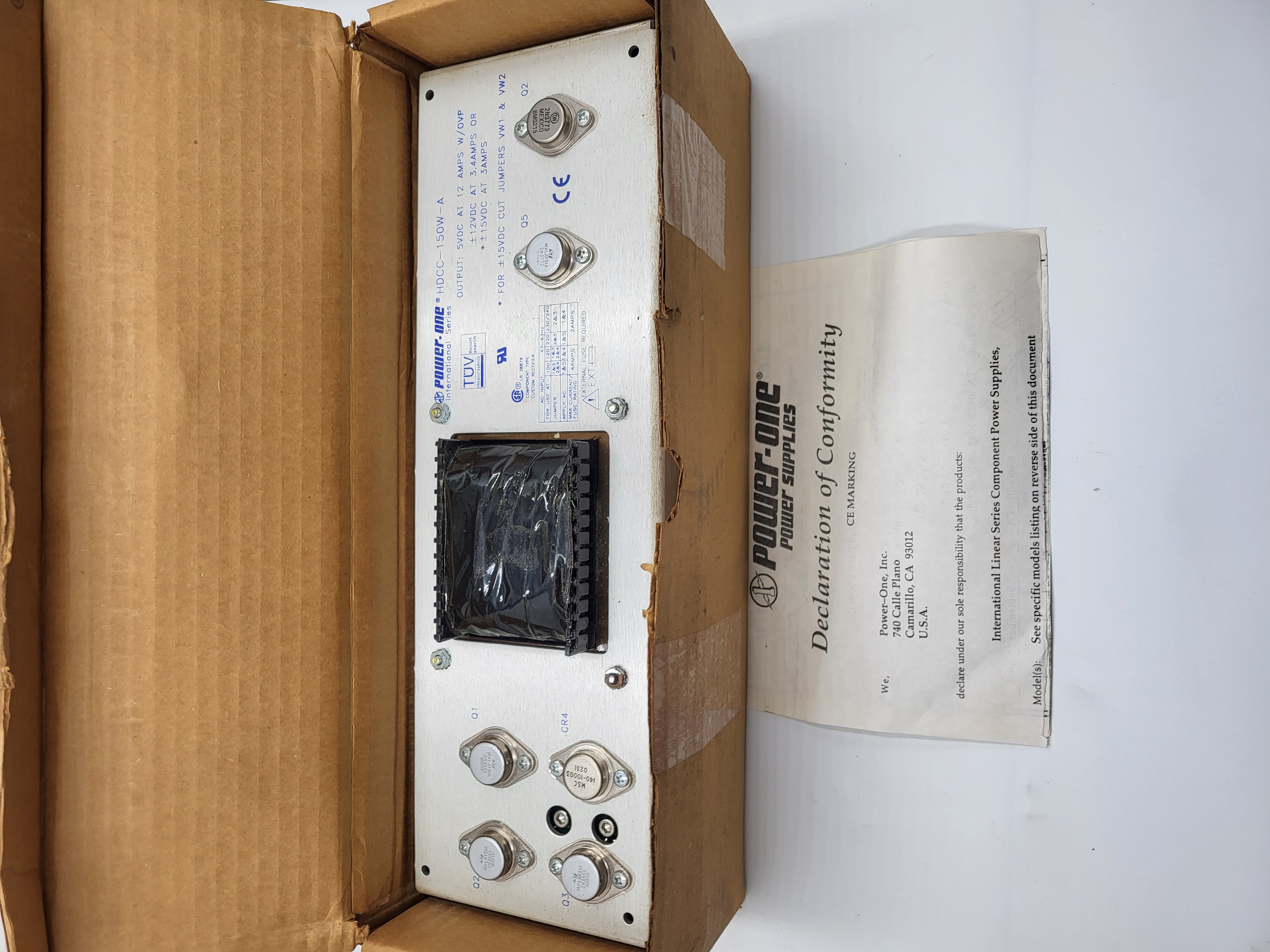 Power One power supply HDCC-150W-A *NEW IN BOX*