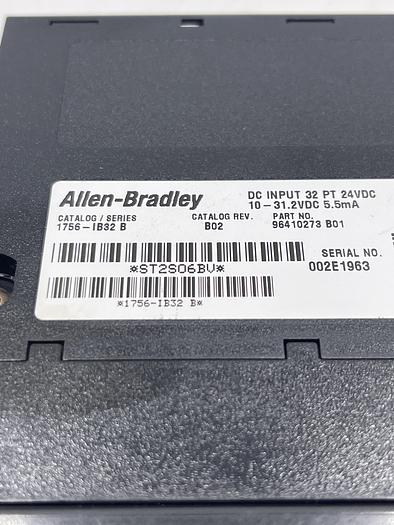 Used Allen-Bradley 1756-IB32 Ser B
