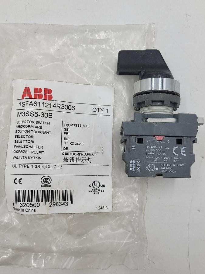 ABB 1SFA611214R3006 / M3SS5-30B *NEW WITH BAG*