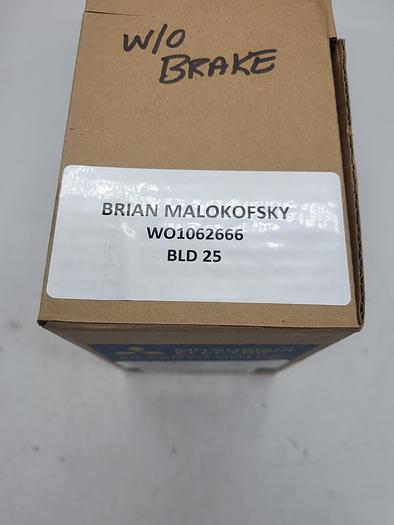 Used Mitsubishi AC Servo Motor WO1062666 BLD 25