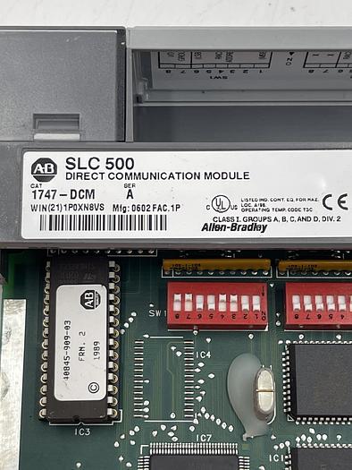 Used Allen-Bradley 1747-DCM Ser A 
