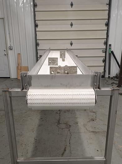 Used conveyor, stainless steel,