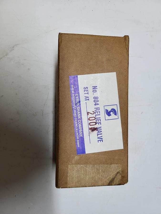 Cyrus Shank No.804 Relief Valve 200#