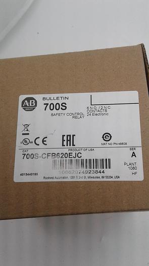 Allen-Bradley Safety Control Relay Bulletin 700S 700S-CFB620EJC