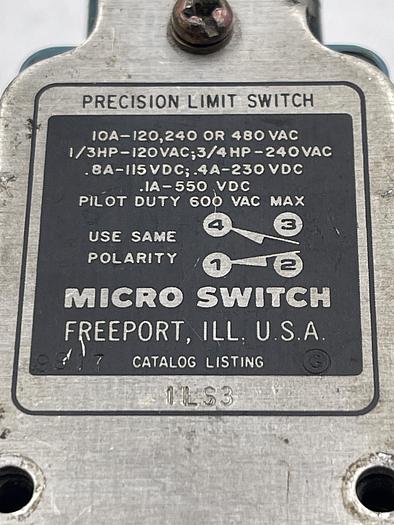 Used MICRO SWITCH 1LS3