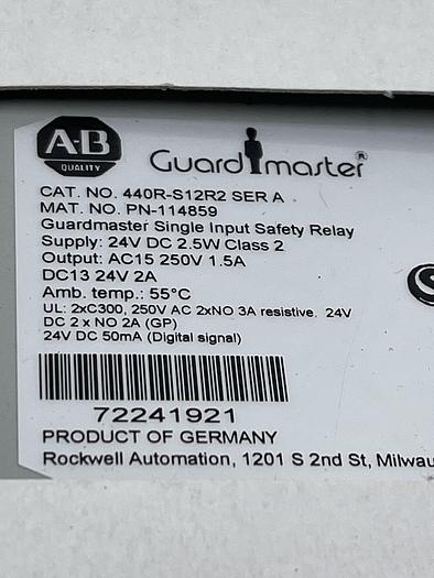 ALLEN-BRADLEY 440R-S12R2 Ser A