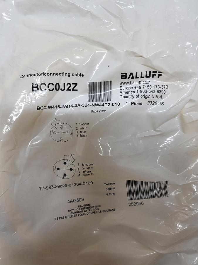 Balluff BCC0J2Z BCC W415-W414-3A-304-NW44T2-010