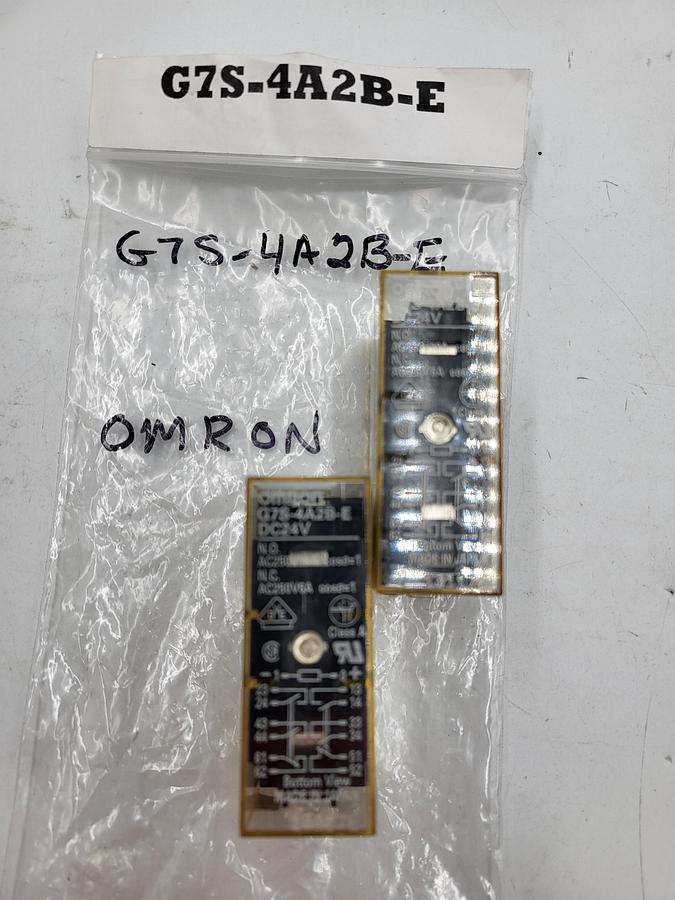 Omron G7S-4A2B-E safety relay DC24V