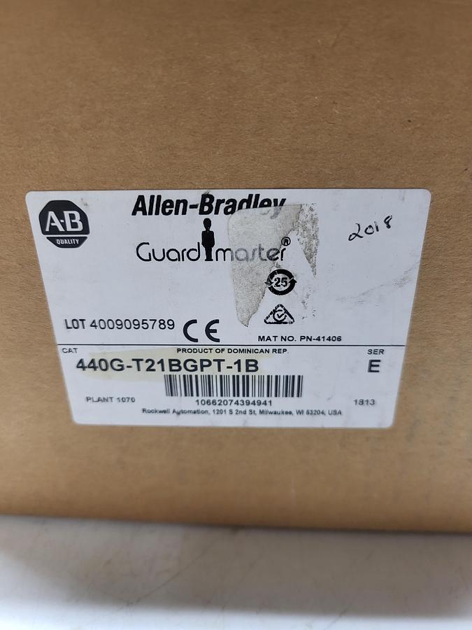 Allen-Bradley Guard Master 440G-T21BGPT-1B Ser.E
