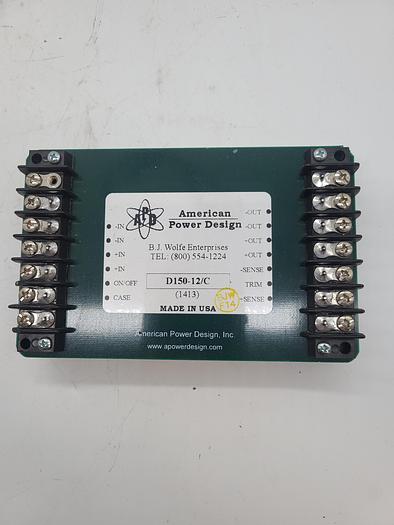 Used American Power Design D150-12/C