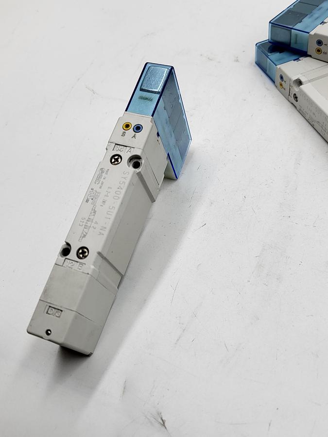 Used SMC SY5400-5U1-NA solenoid valve