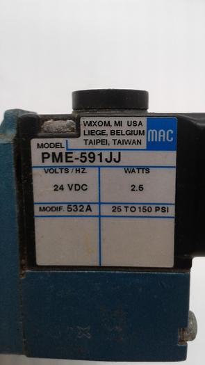 Used Mac PME-591JJ Valves