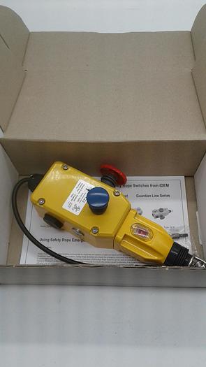Used IDEM Safety Rope Switch 142300-Z GLS QC M12 8 pin 2NC 1N0 OSSD