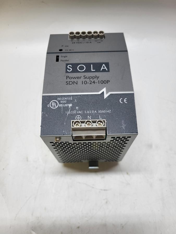 Used Sola Power Supply SDN 10-24-100P