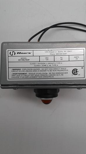 Used VIL Indicator Light Nema 4 120 Vac 8317IDLTEXP