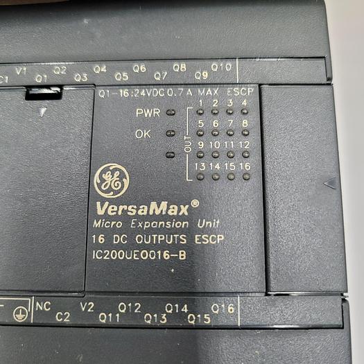 GE VERSA MAX MICRO PLC EXPANSION UNIT IC200UE0016-B 16DC OUTPUTS ESCP original packaging