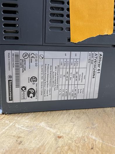 Used Schneider ATV61HU40N4