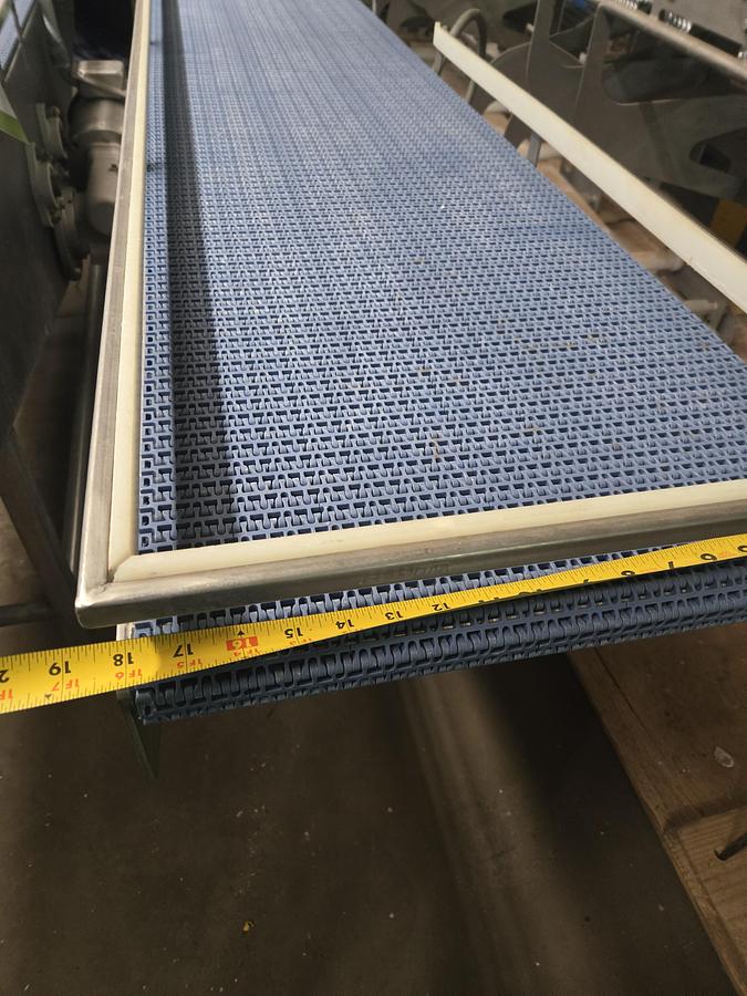 Used Conveyor Stainless steel 18" wide 8' long