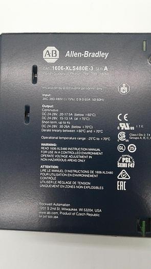 Used Allen-Bradley 1606-XLS480E-3 Power Supply