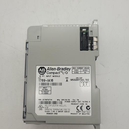 Used Allen-Bradley Compact I/O 16 Pt. Input Module 1769-IA16