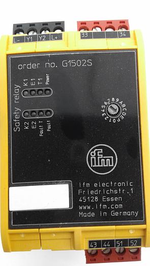 Used G1502S Safety Relay