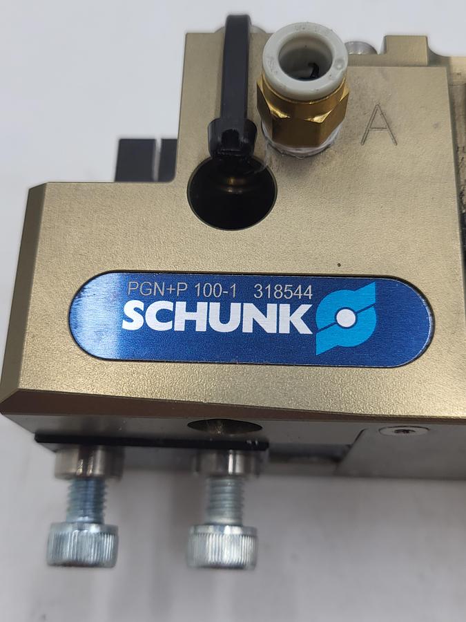 Used SCHUNK 318544 PGN-plus-P 100-1 Robotic Pneumatic Grippers