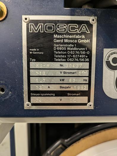 Used Mosca strapping machine