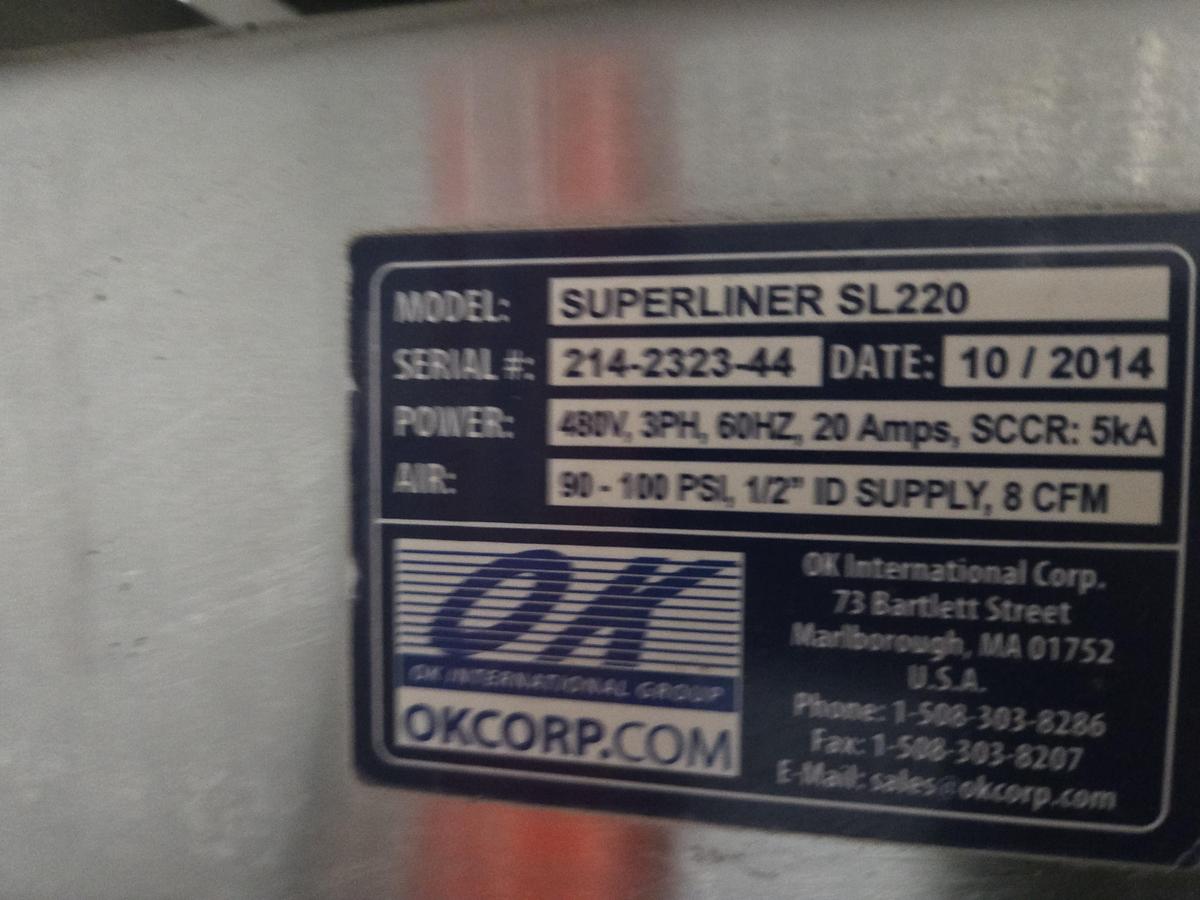 Used Okay International bag inserter SL220