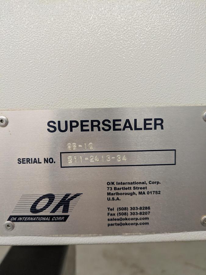 Used OK supersealer SB10