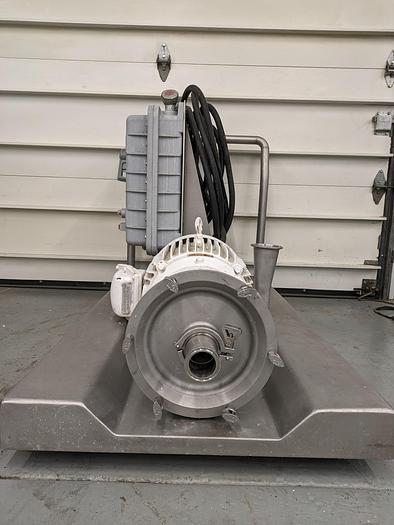 Used tri-clover pump CL2284MDG A-B hazardous location disconnect type 7-9-3R rolling cart