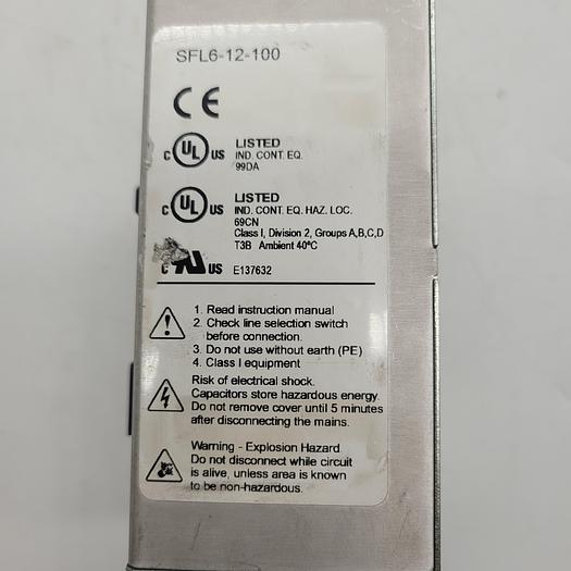 Used Sola Power Supply SFL6-12-100