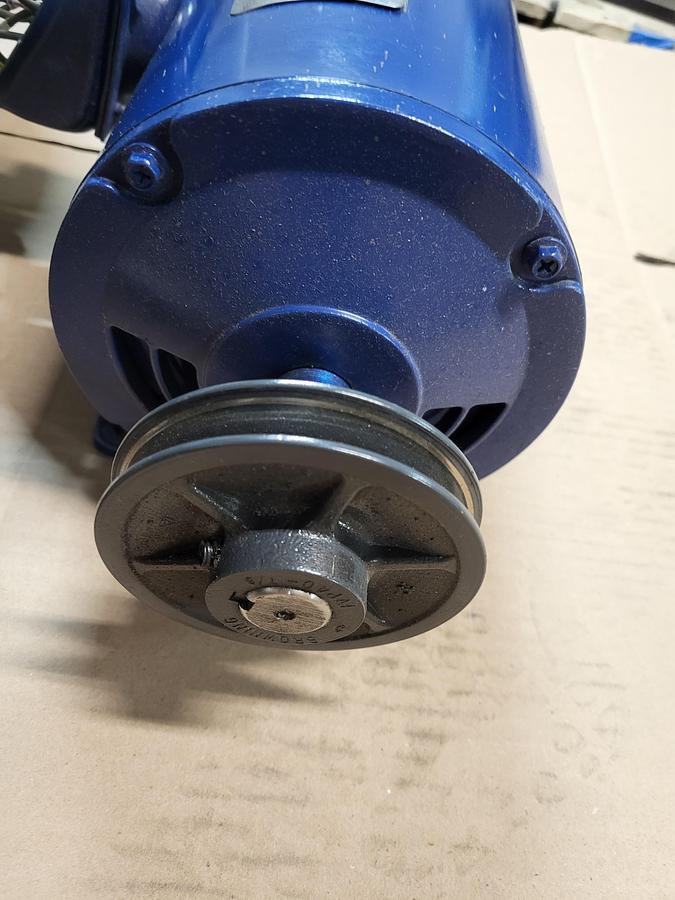 Used Nema 3 Phase Induction Motor ASGHUW 201 DTP0024