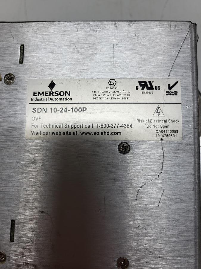 Used Sola Power Supply SDN 10-24-100P