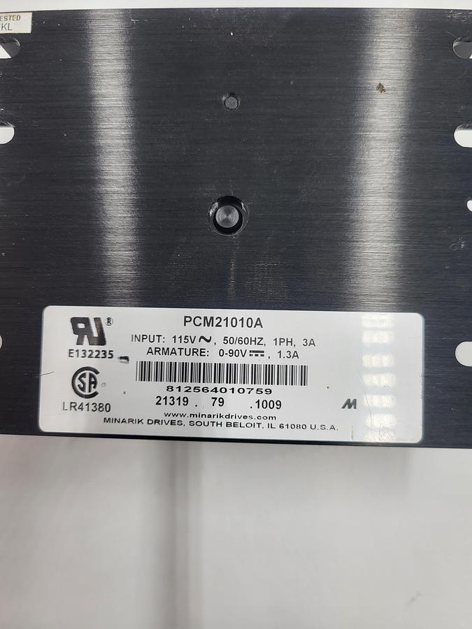 Used Minarik Corp PCM21010A Drive / E132235