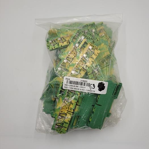 ALLEN BRADLEY 1492-LG4Q SER B panel Terminal Block - PARTIAL BAG (53)