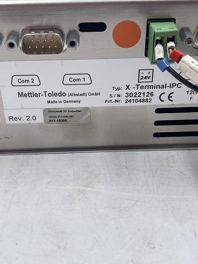 Used Metlar toledo X-Terminal-IPC