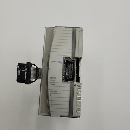 Used ALLEN BRADLEY MICRO LOGIX OUTPUT MODULE 1762-OF4 SER A REV B