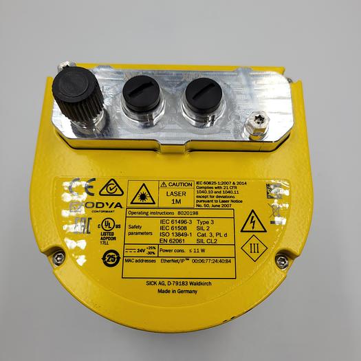 Used MICROSCAN 3 - 1075848 MICS3-ABAZ55IZ1 SAFETY LASER SCANNER