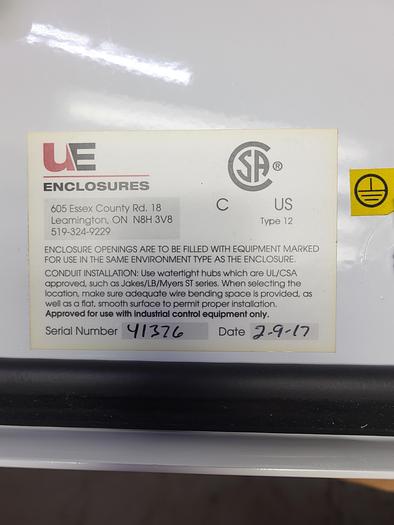 Used UE Locking Enclosure/ Allen-Bradley 140G-H6C3-C30