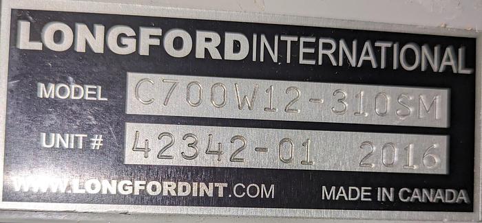 Used longford feeders model C700W12-310SM