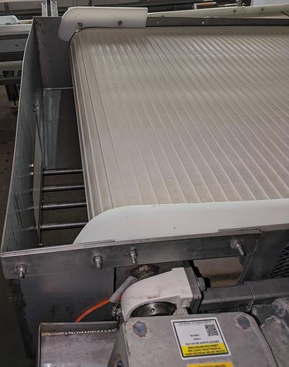 Used stainless conveyor 41 3/4" wide 16' long