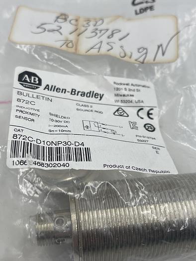Allen-Bradley 872C -D10NP30-D4 Ser E