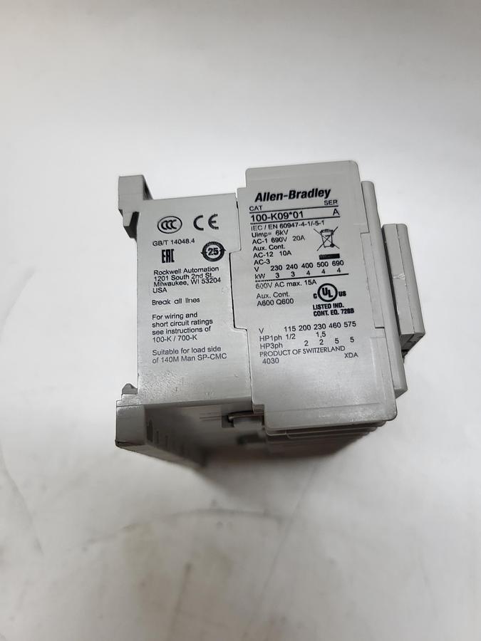 Used Allen-Bradley 100-K09*01 Ser.A